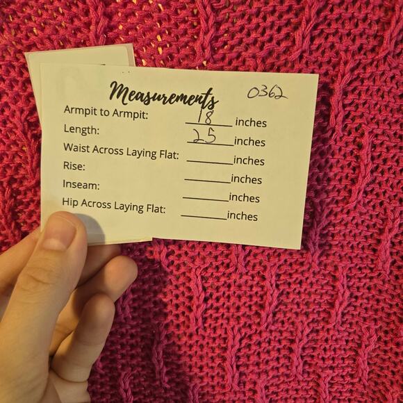 IH Collectibles Raspberry Textured Knit Top, Size L – Linen Cotton Blend [0362] - Picture 5 of 8